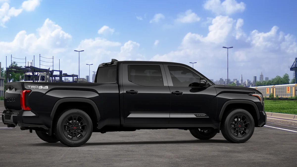 New 2026 Midnight Black Metallic Toyota Platinum image 11