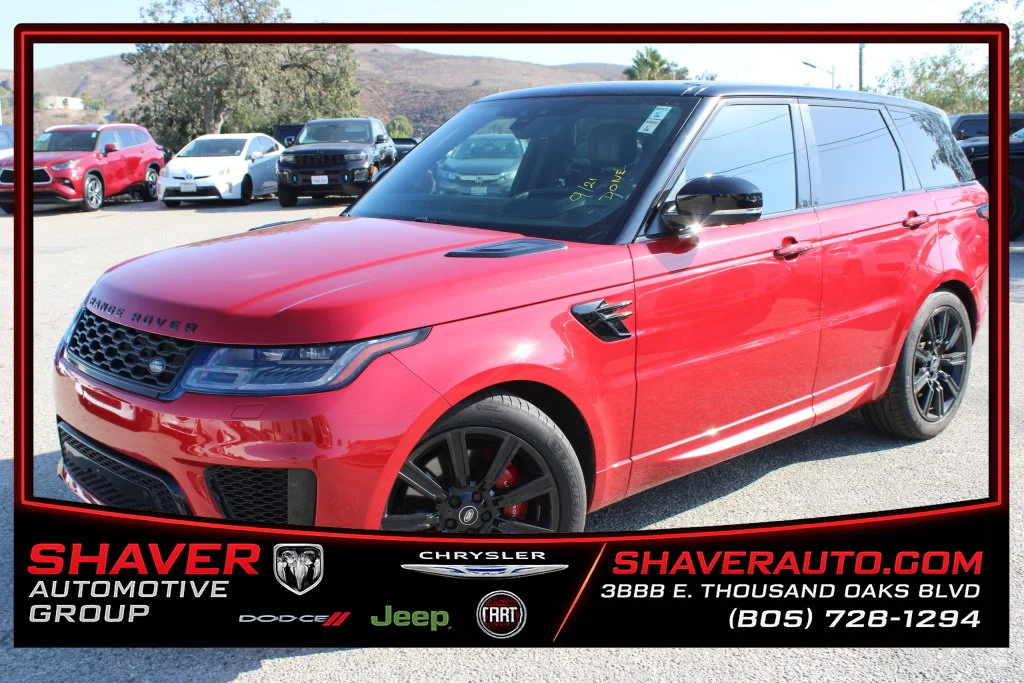 2020 Land Rover Range Rover Sport