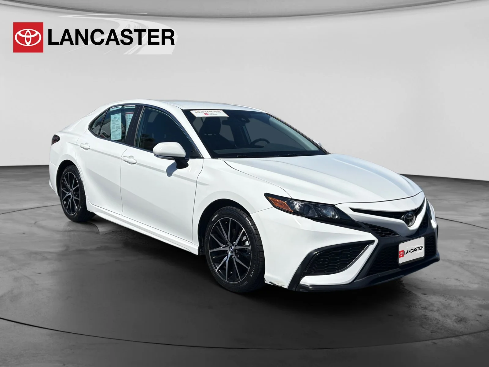Certified Used 2024 White Toyota SE image 1