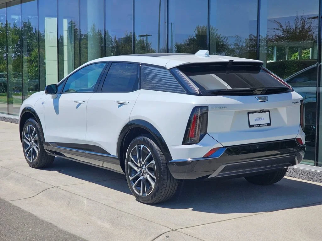 New 2026 Vibrant White Tricoat Cadillac Sport image 3