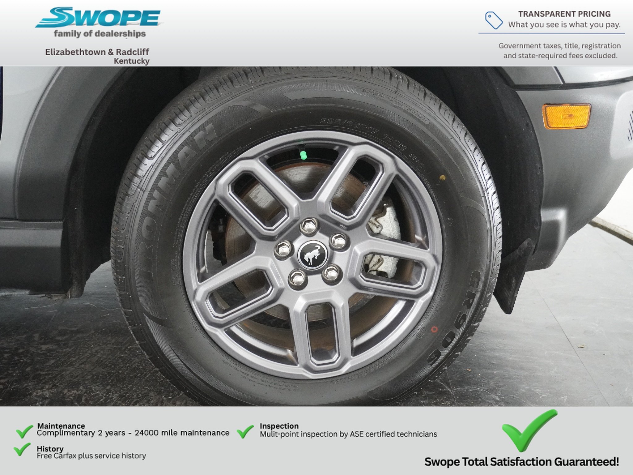 Used 2025 CARBONIZED GRAY METALLIC Ford Big Bend image 28