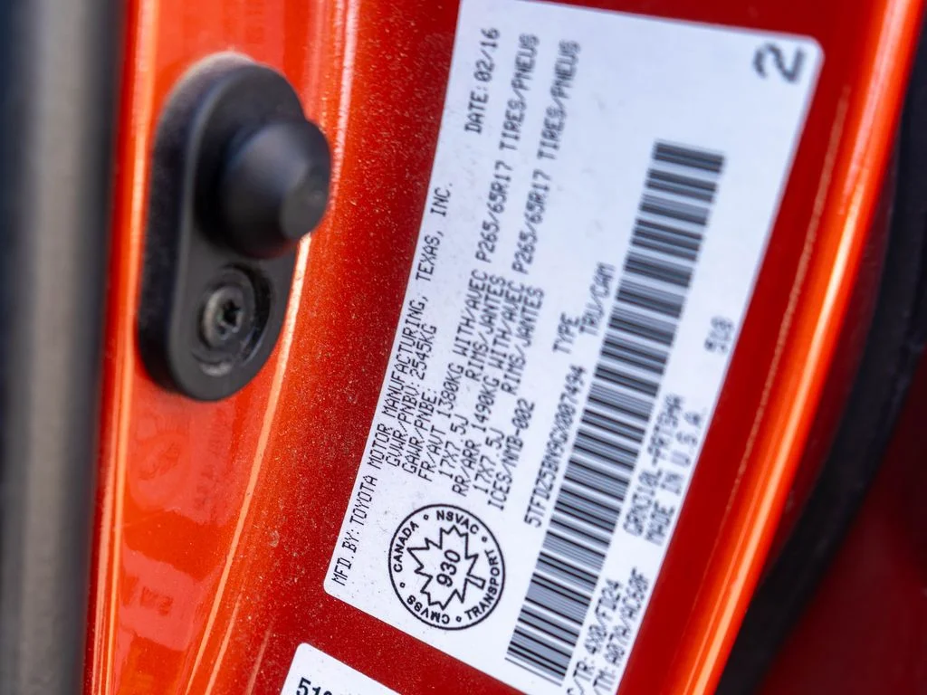Used 2016 Orange Toyota TRD Sport image 29