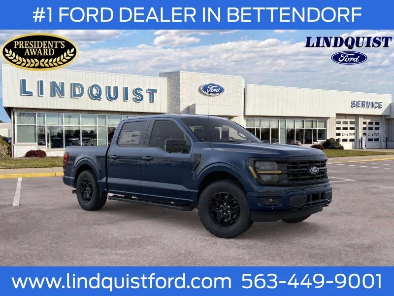 New 2026 Antimatter Blue Metallic Ford XLT image 8