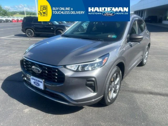 Certified Used 2024 Gray Metallic Ford ST-Line image 1