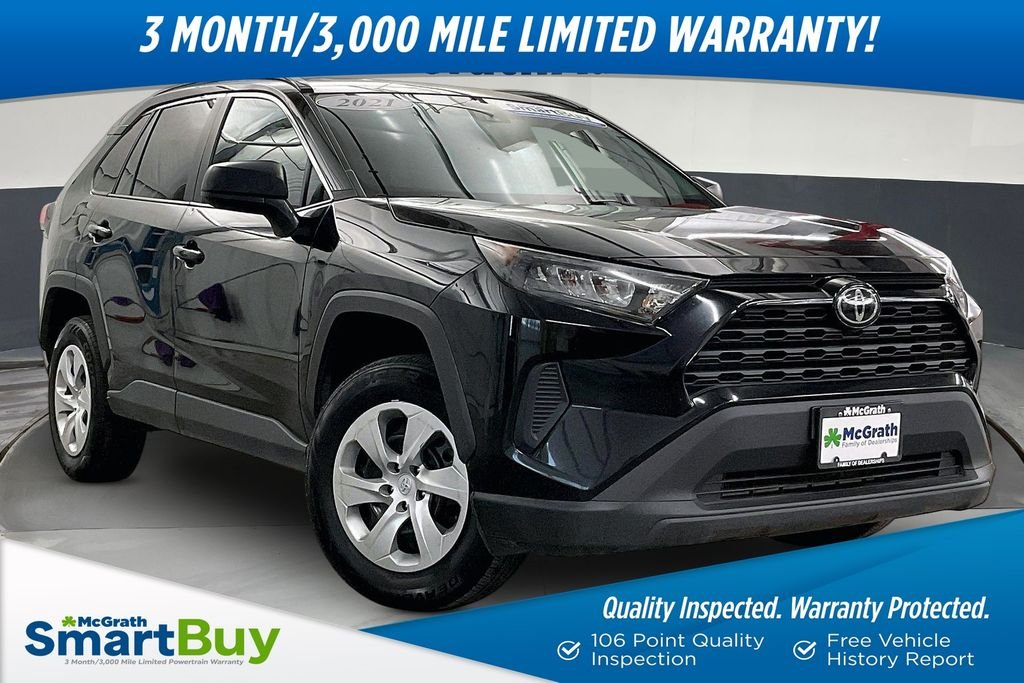 Used 2021 Black Toyota LE image 1