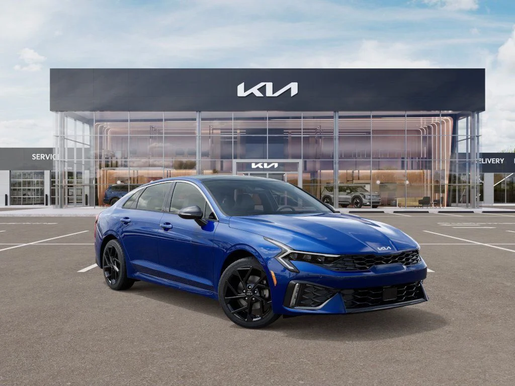 Certified Used 2025 Blue Kia GT-Line Turbo image 8