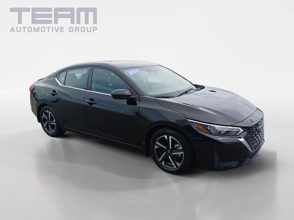 Used 2024 Black Nissan SV image 1