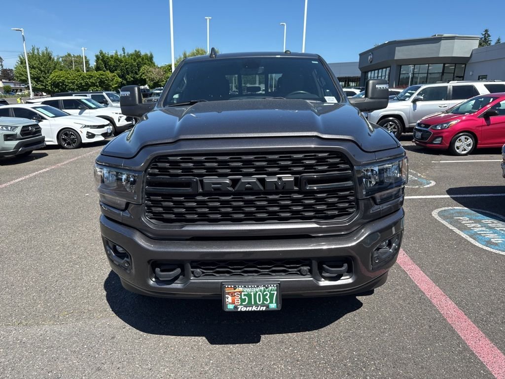 Used 2024 Granite Crystal Metallic Clearcoat Ram Big Horn image 1