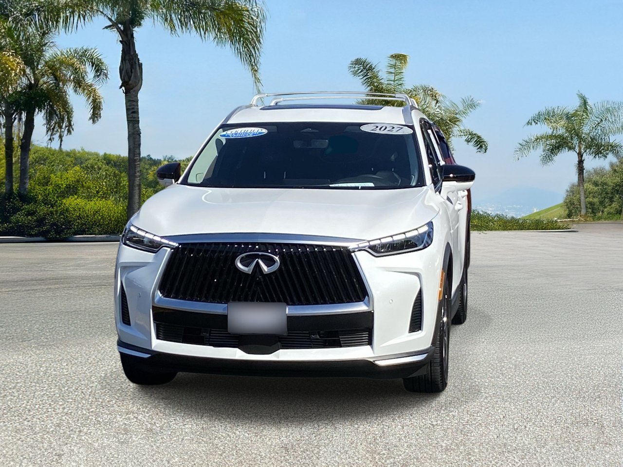Certified Used 2027 Radiant White INFINITI LUXE image 7