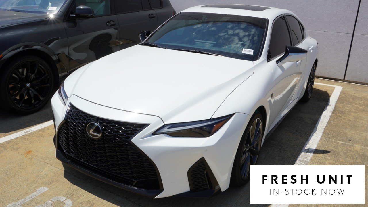 Certified Used 2024 White Lexus IS 350 F SPORT image 1