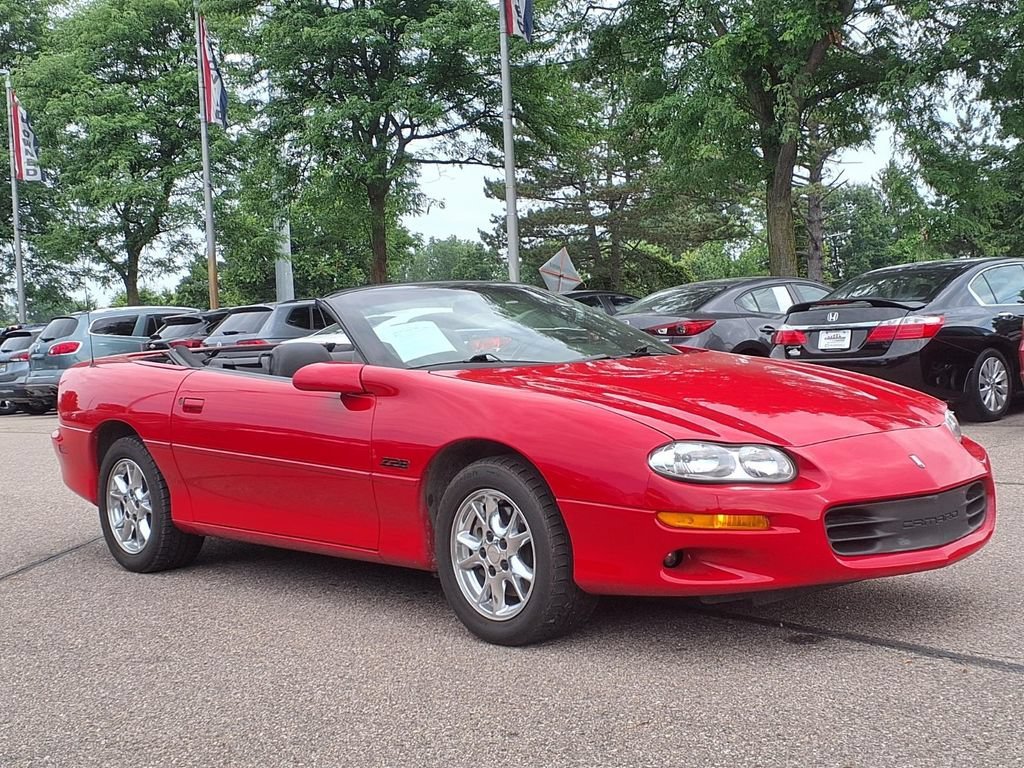 Used 2002 Bright Rally Red Chevrolet Z28 image 4
