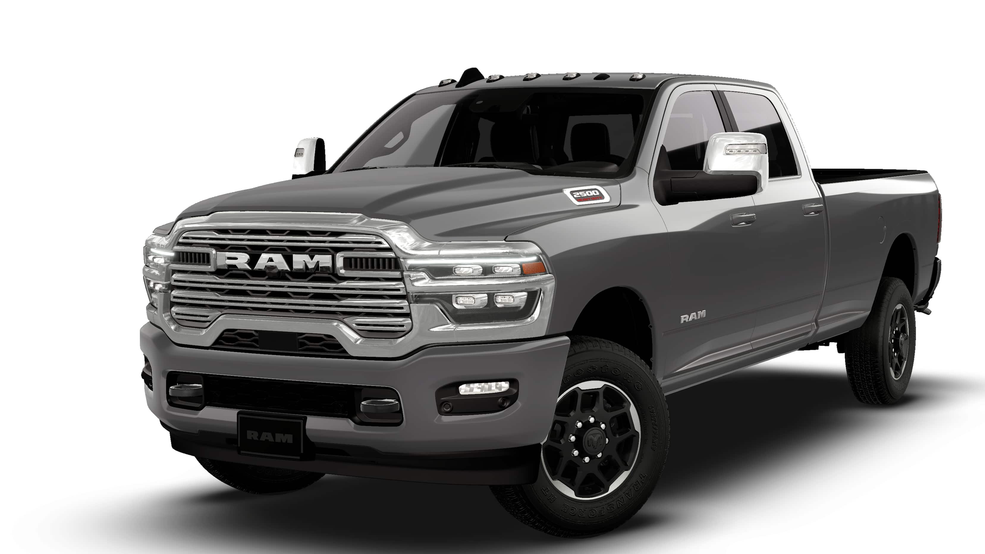 New 2026 Granite Crystal Metallic Clear-Coat Exterior Paint RAM LARAMIE image 13