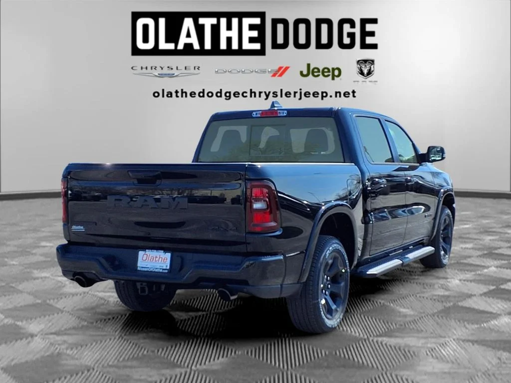 New 2026 Diamond Black Crystal Pearl-Coat Exterior Paint RAM Big Horn/Lone Star image 26