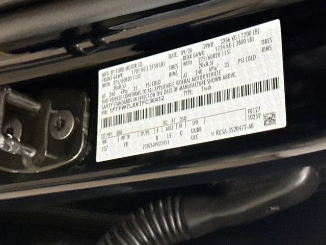 New 2026 Agate Black Metallic Ford Platinum® image 34