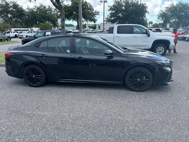 Used 2025 Midnight Black Me Toyota LE image 2