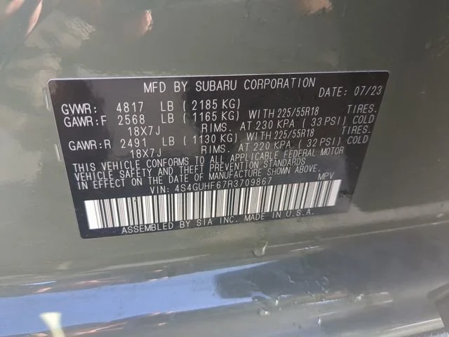 Used 2024 Green Subaru Sport image 30