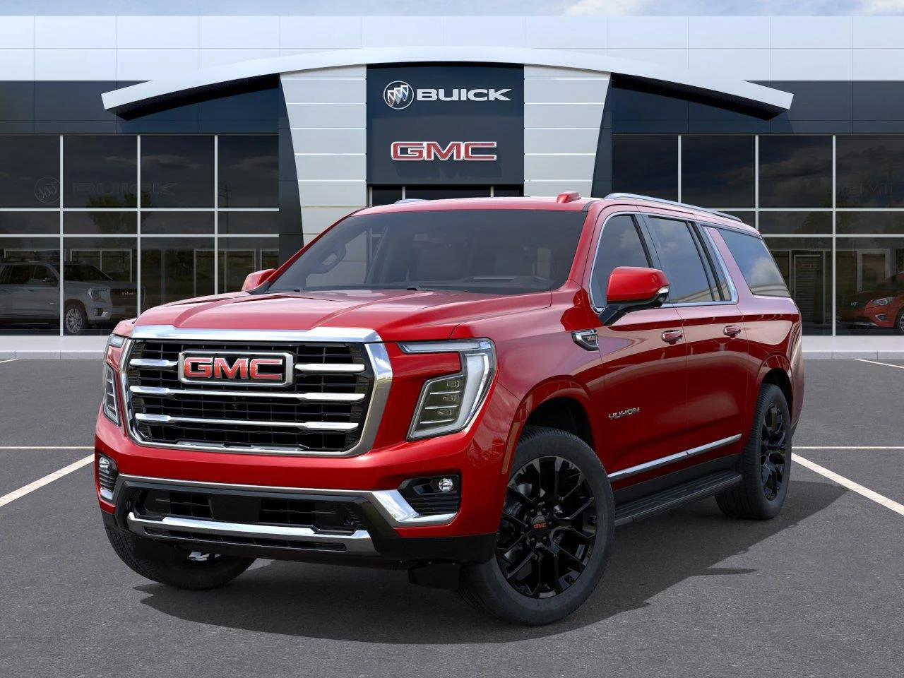 New 2026 Volcanic Red Tintcoat GMC Elevation image 6