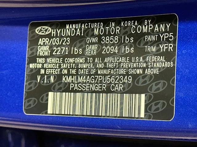 Certified Pre-Owned 2023 Hyundai Elantra SEL