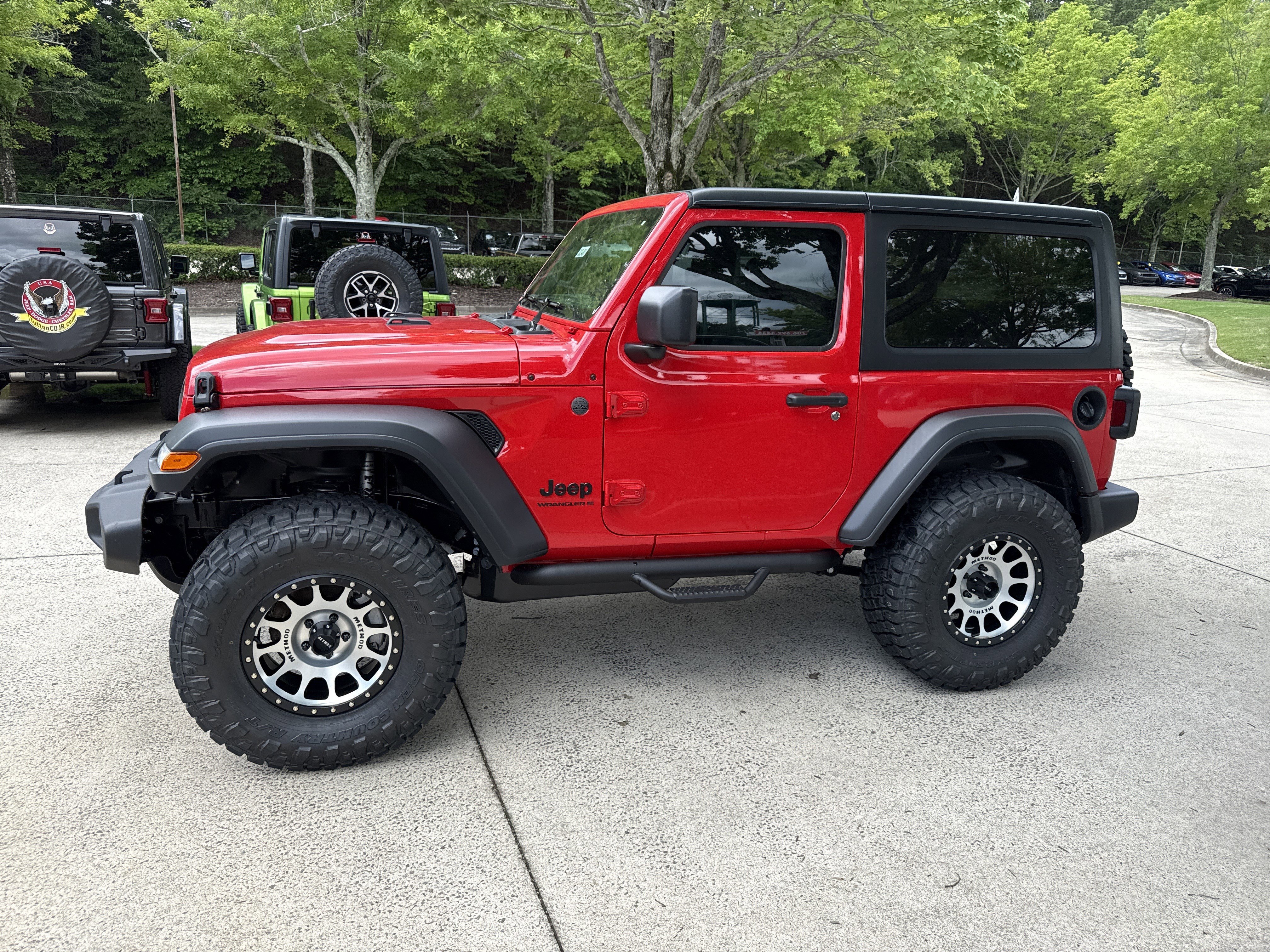 New 2026 Firecracker Red Clearcoat Jeep Sport image 4