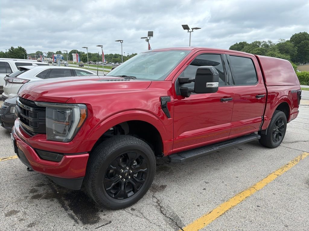 Used 2022 Red Metallic Ford LARIAT image 1