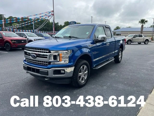 Used 2018 Lightning Blue Ford XLT image 37