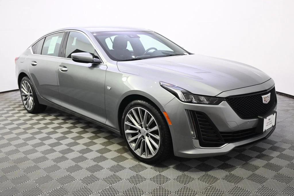 Used 2023 ARGENT SILVER METALLIC Cadillac Premium Luxury image 8