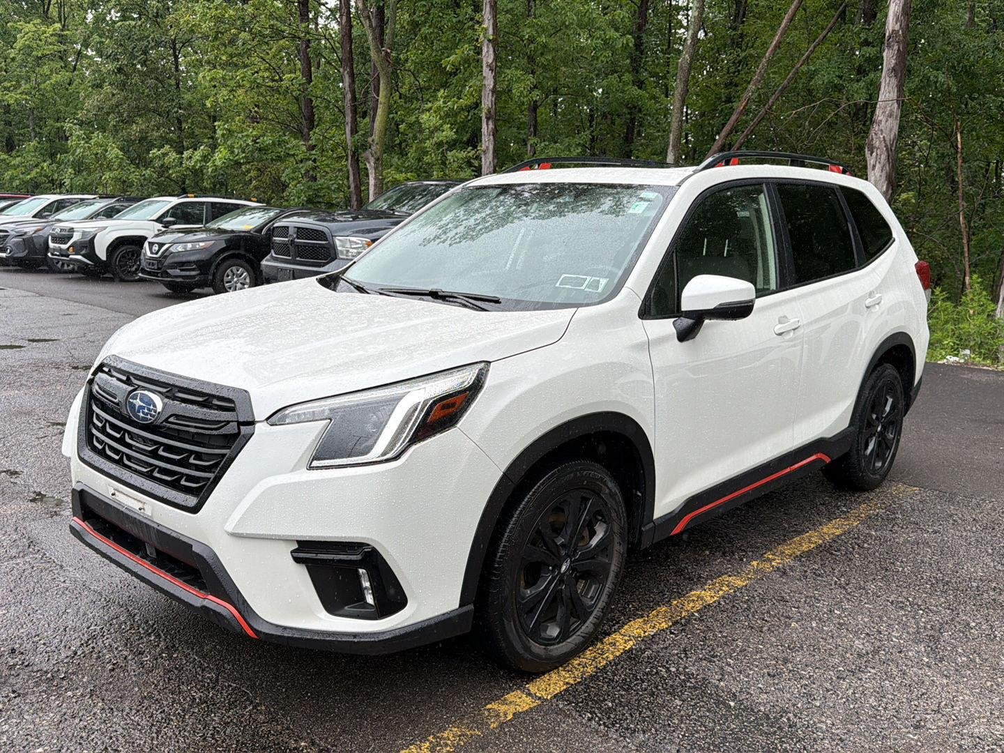 Used 2023 Crystal White Pearl Subaru Sport image 13
