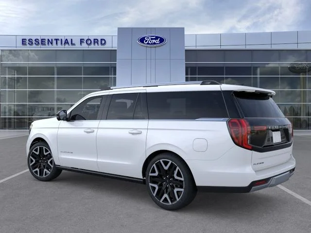 New 2026 Star White Metallic Tri-Coat Ford MAX Platinum® image 4