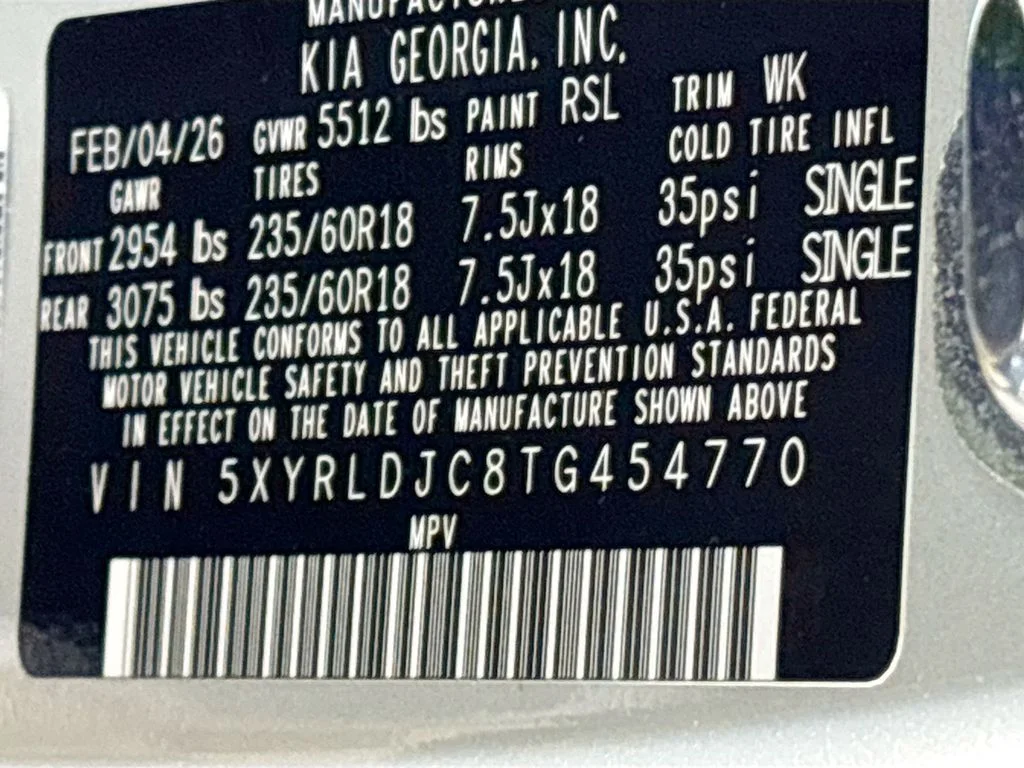 New 2026 Ivory Silver Kia S image 24