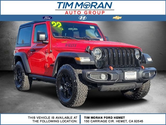 Used 2022 Red Jeep Willys image 1