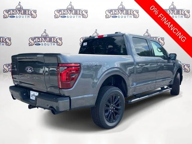 New 2026 Carbonized Gray Metallic Ford Lariat image 3