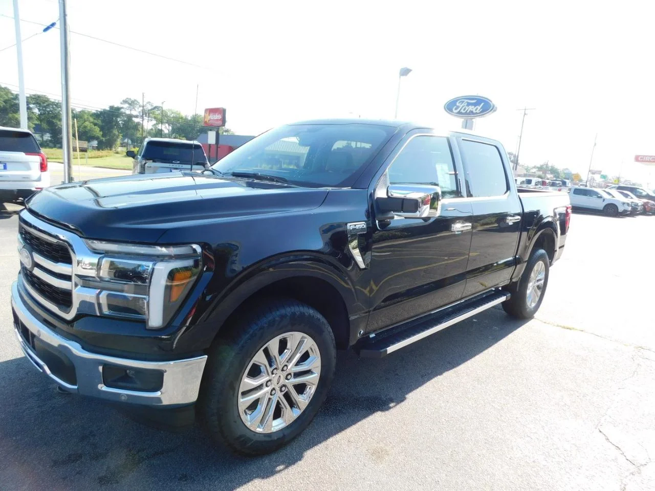 New 2026 Agate Black Metallic Ford Lariat® image 4