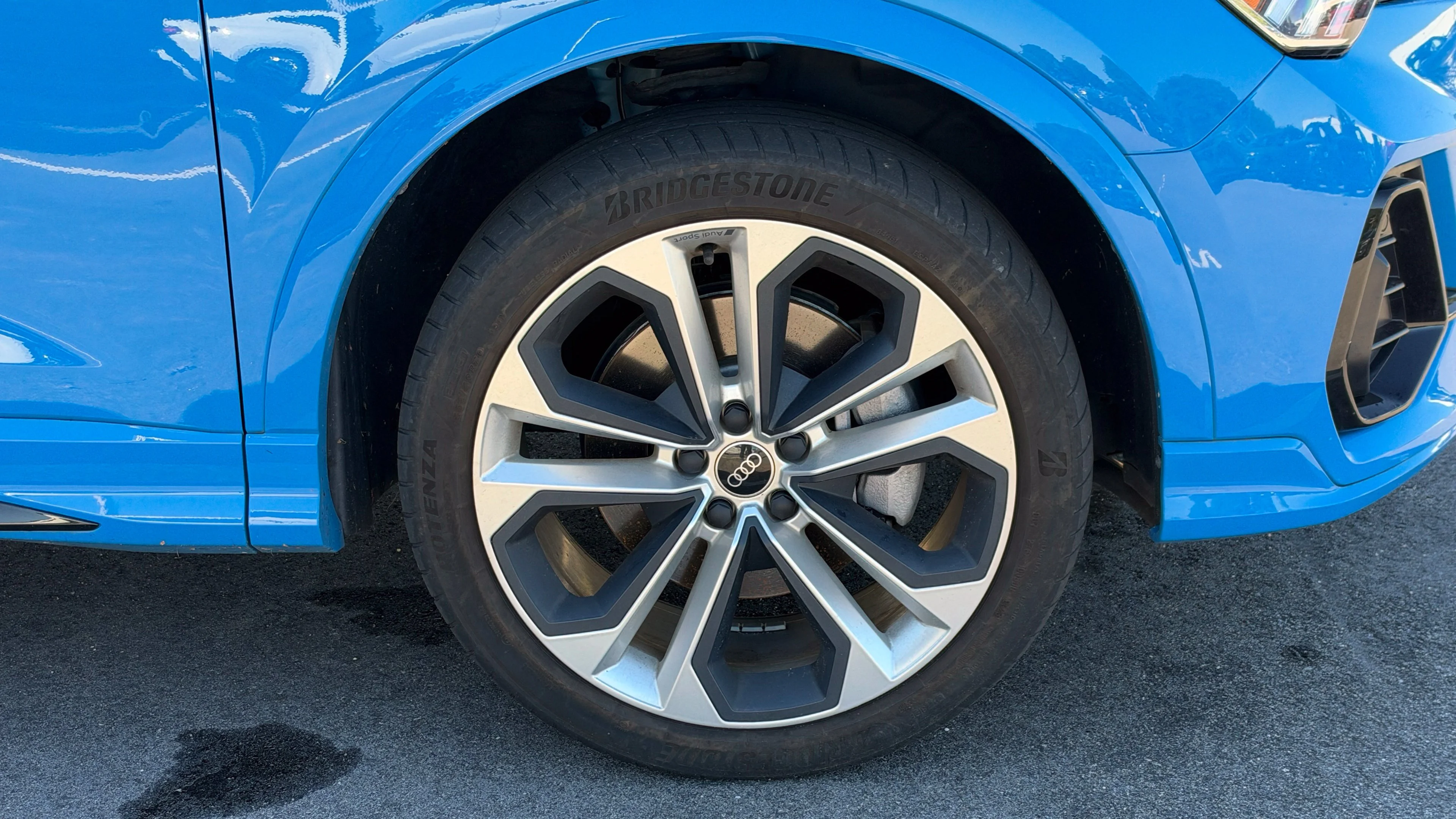 Used 2022 Blue Audi Premium Plus image 5