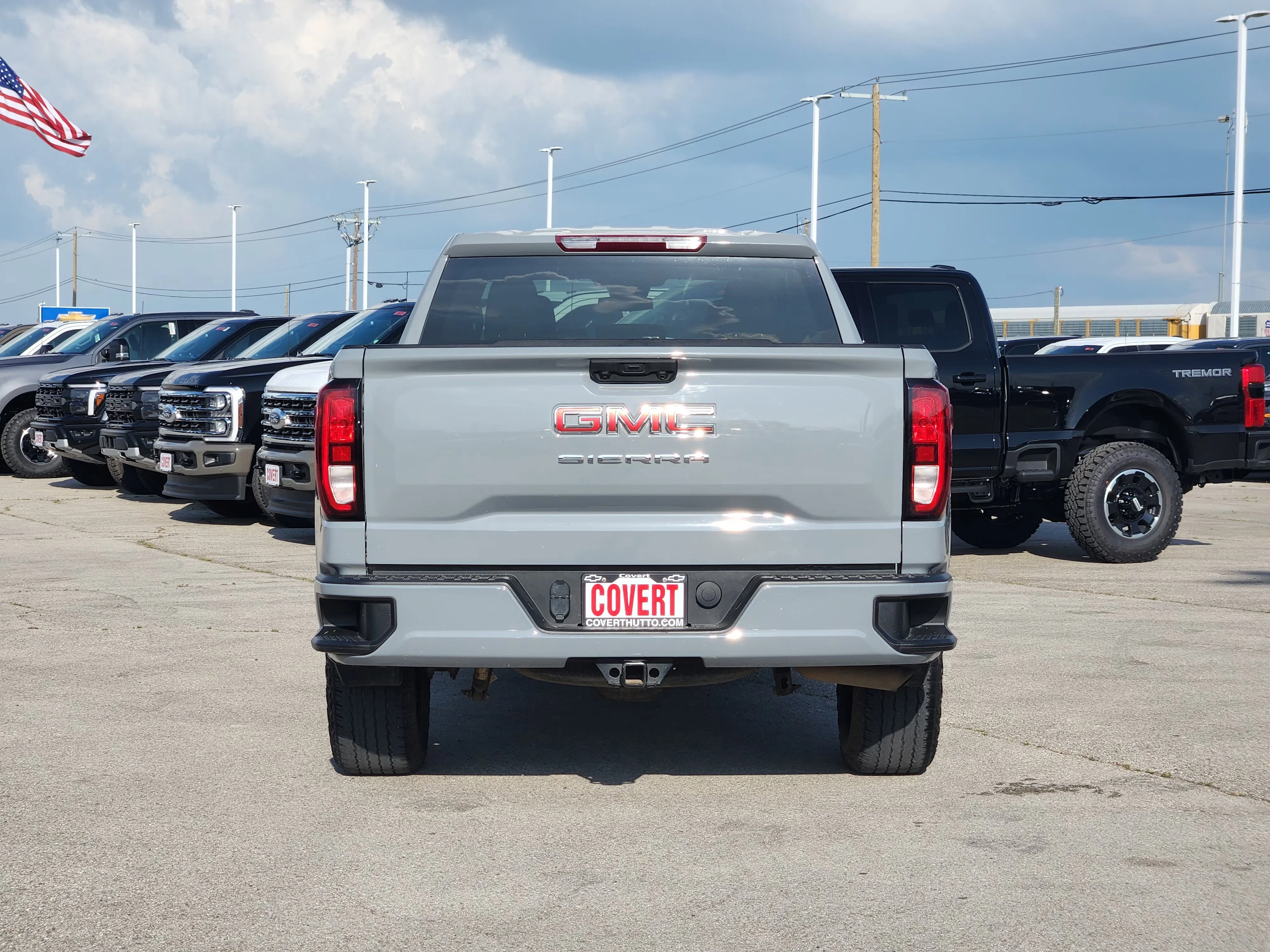 Used 2024 Thunderstorm Gray GMC Pro image 6