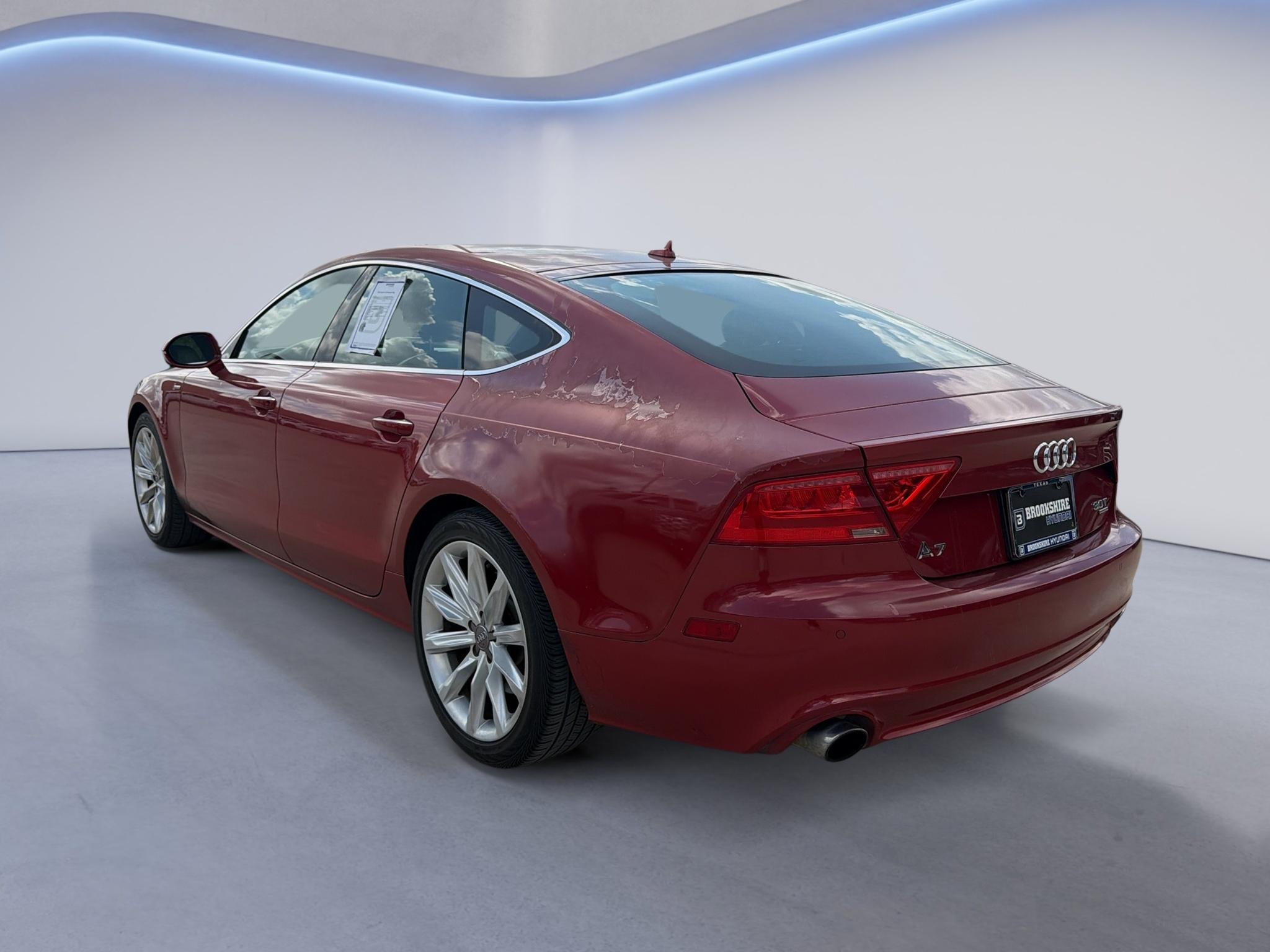 Used 2013 Garnet Red Pearl Effect Audi 3.0 Premium Plus image 8