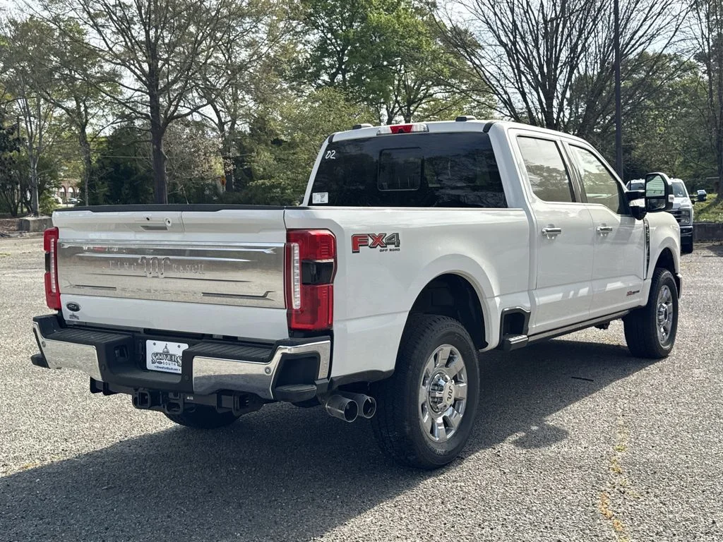 New 2026 White Ford King Ranch image 7