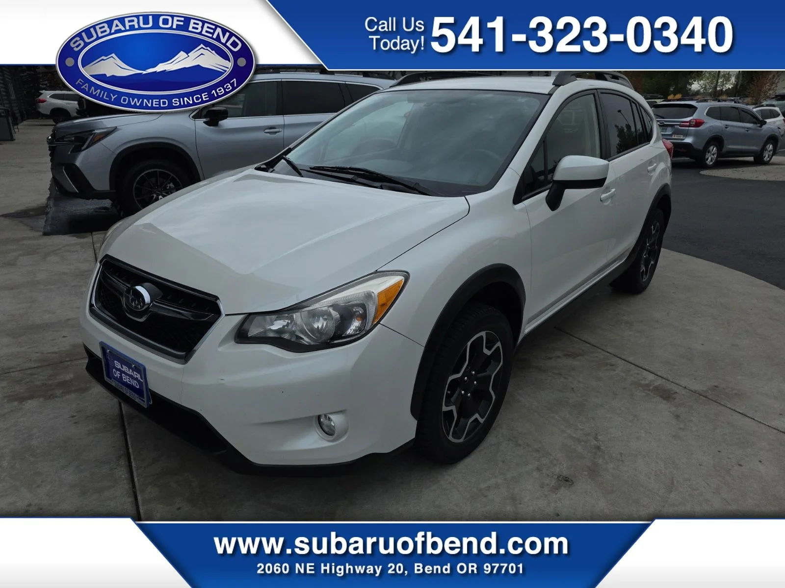 Used 2015 Crystal White Pearl Subaru 2.0i Premium image 1