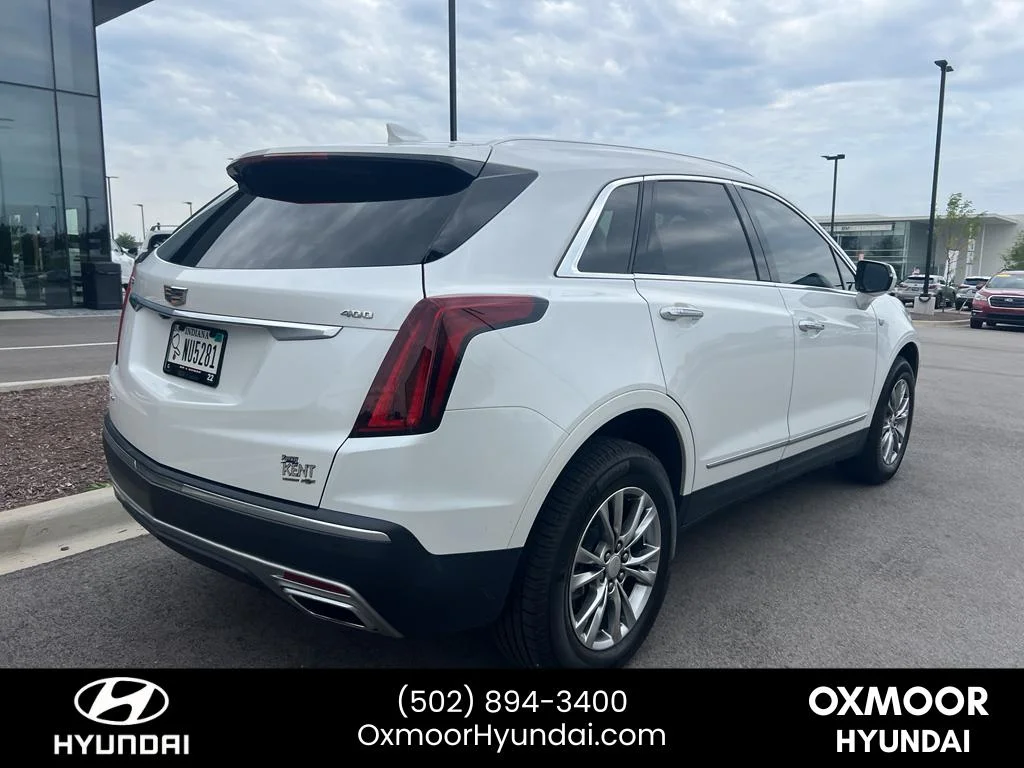 Used 2021 Crystal White Tricoat Cadillac AWD Premium Luxury image 20