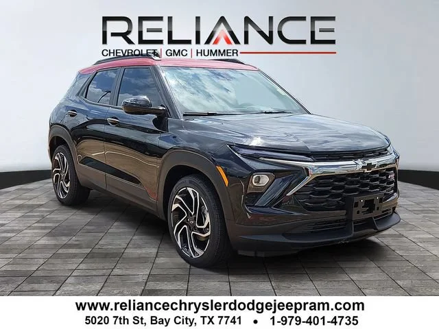 New 2026 Mosaic Black Metallic Chevrolet RS image 1