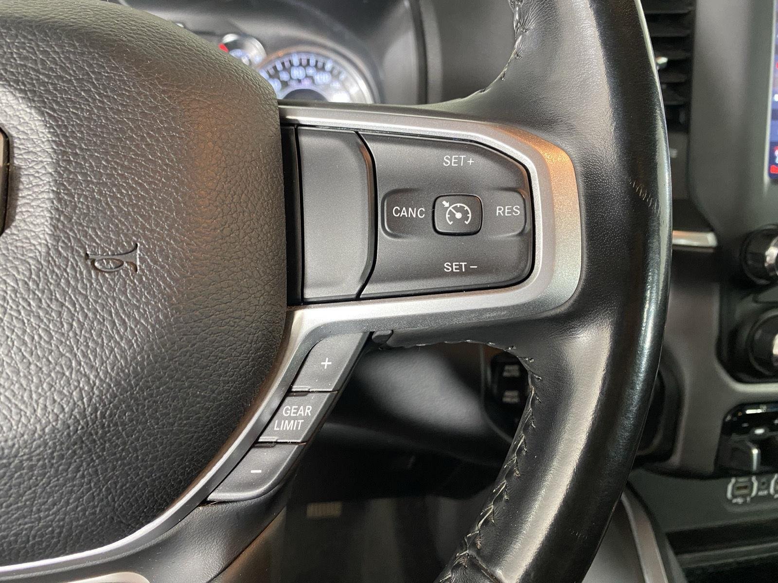 Used 2021 Diamond Black Crystal Pearlcoat Ram Big Horn image 16