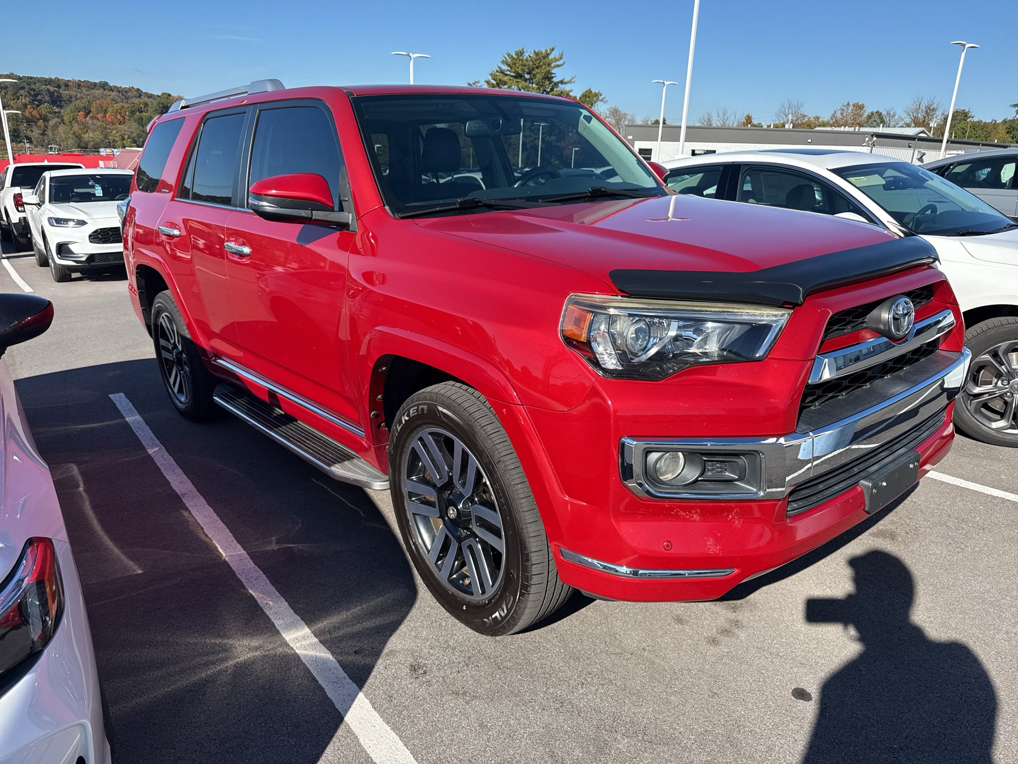 Used 2016 Barcelona Red Metallic Toyota Limited image 10