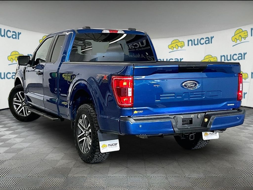 Used 2023 Atlas Blue Metallic Ford XL image 4