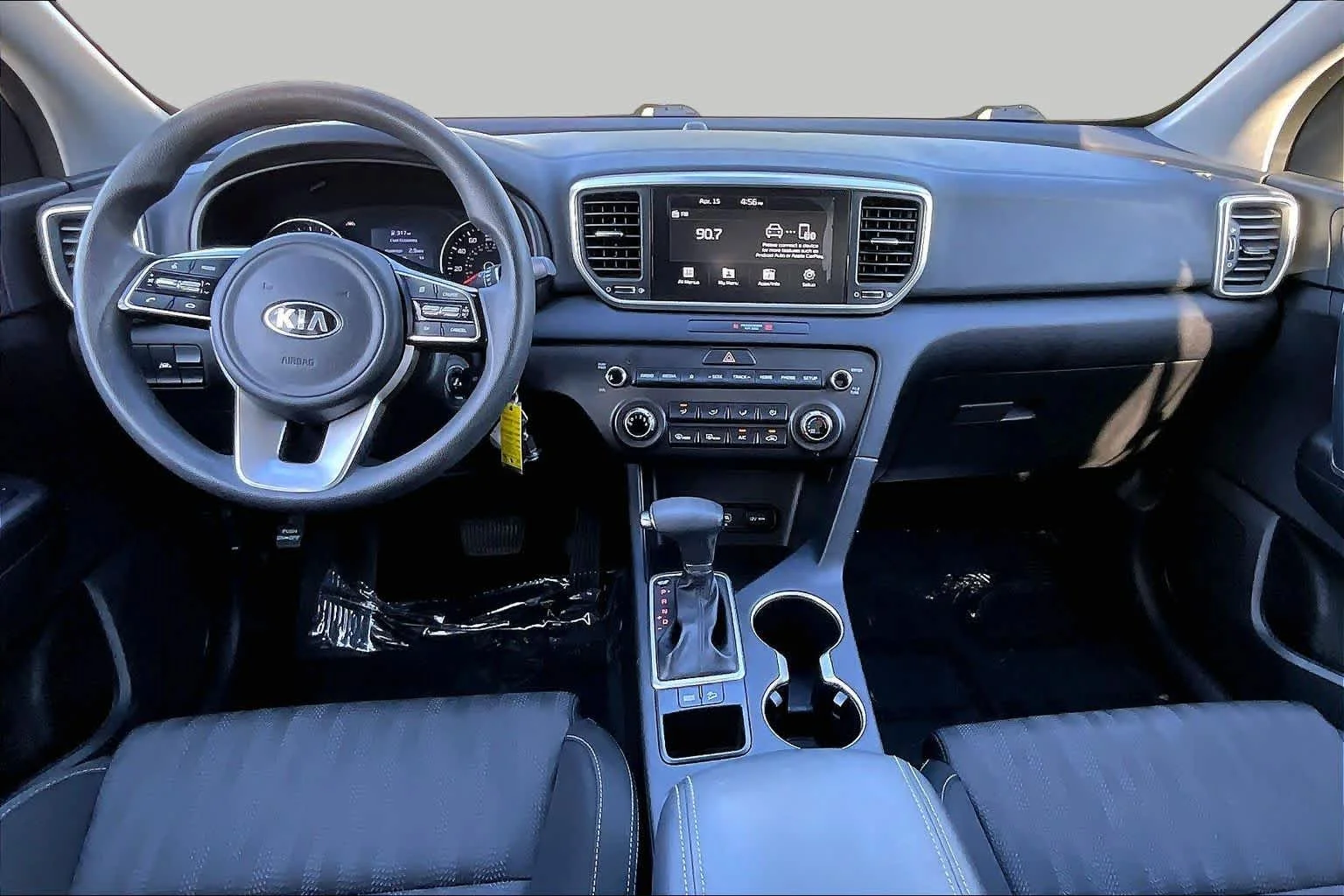 Certified Used 2020 Black Cherry Pearl Kia LX image 22