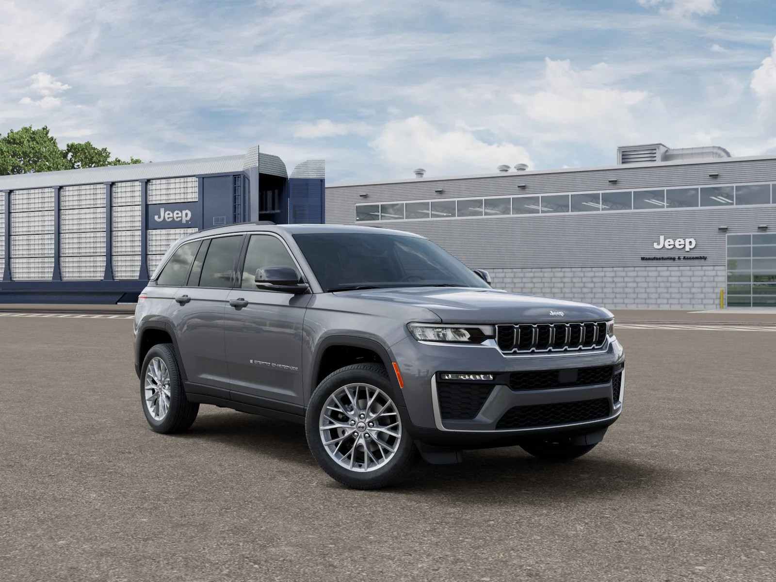 New 2027 Sting-Gray Clear-Coat Paint Jeep Limited image 3