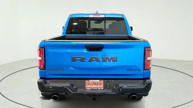 New 2026 Hydro Blue Pearl-Coat Exterior Paint RAM Laramie image 12