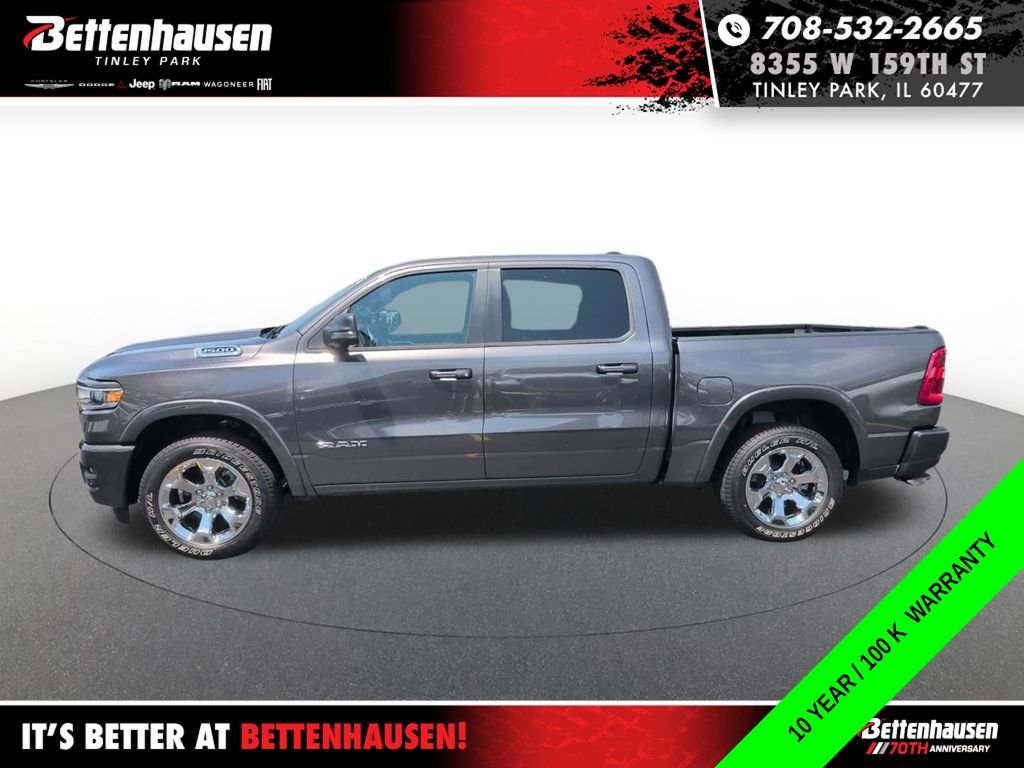 New 2026 Granite Crystal Metallic Clear-Coat Exterior Paint RAM Big Horn image 10