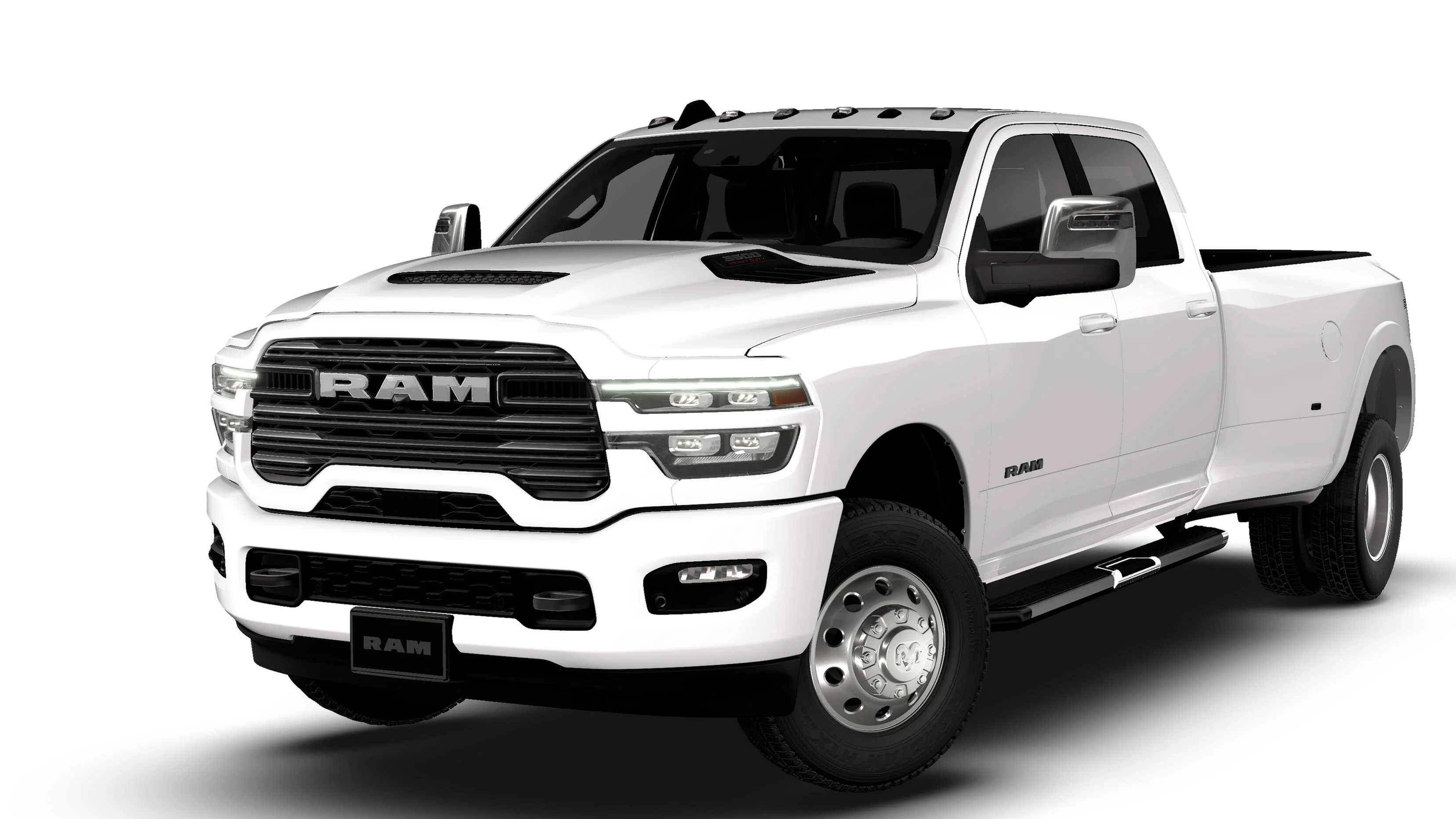 New 2026 Bright White Clear-Coat Exterior Paint RAM  image 13