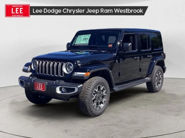 New 2027 Black Jeep 4-DOOR SAHARA image 1