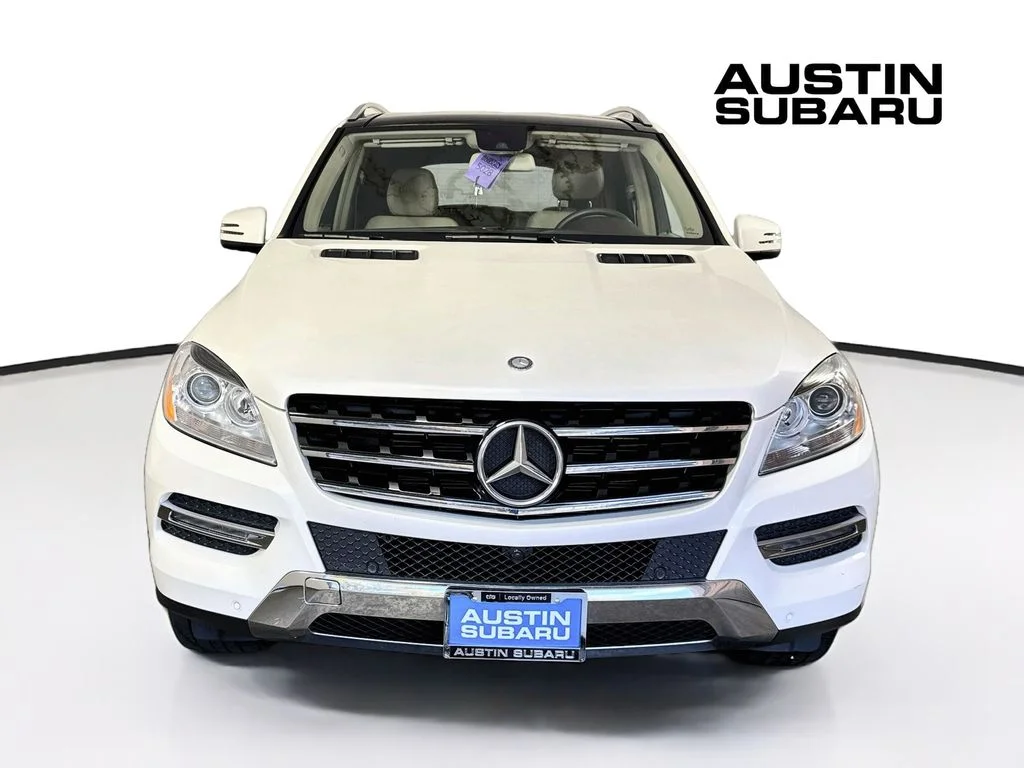 Used 2015 White Mercedes-Benz ML 350 image 2