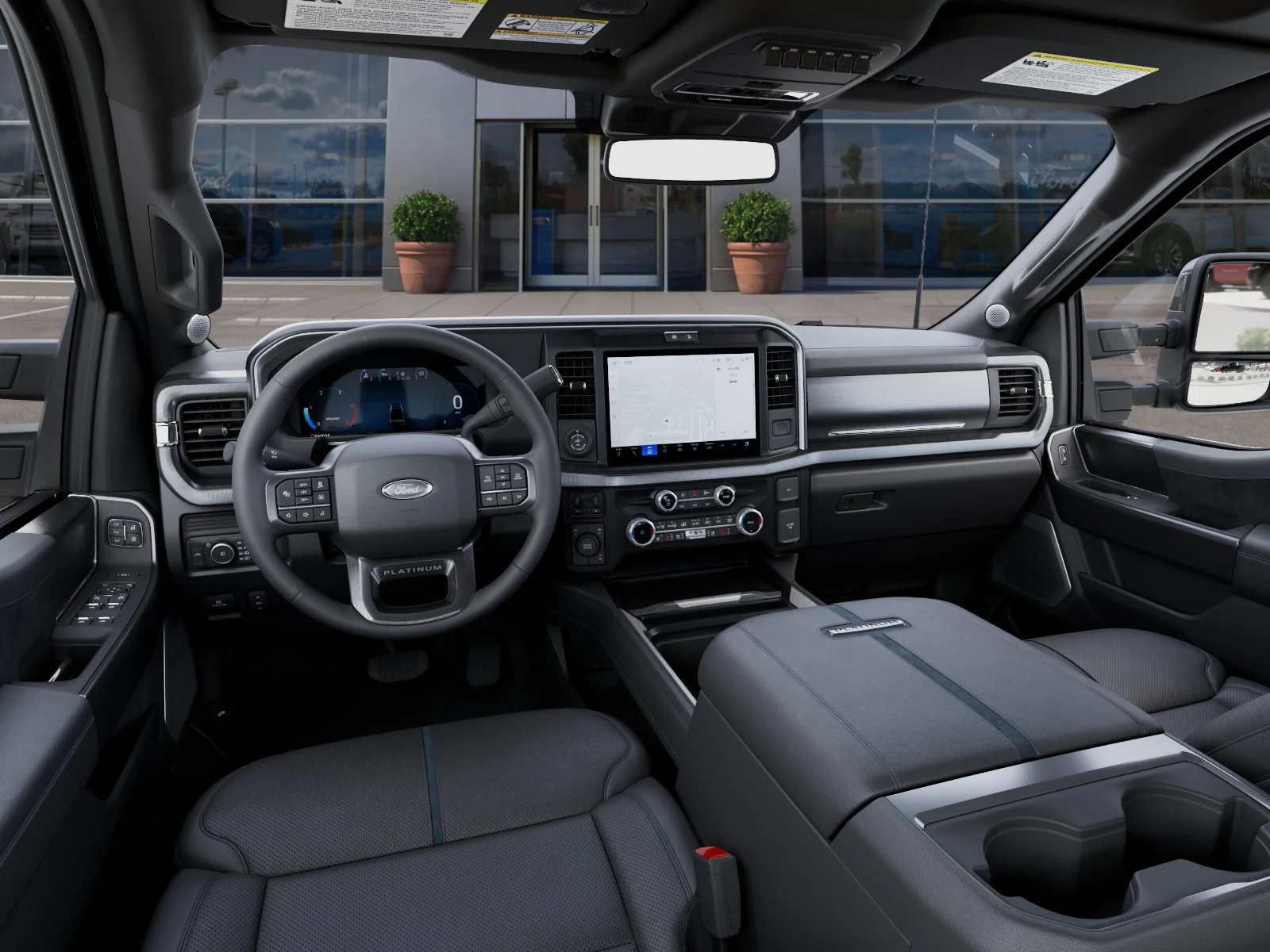 New 2027 Agate Black Metallic Ford F-350® Platinum® image 9